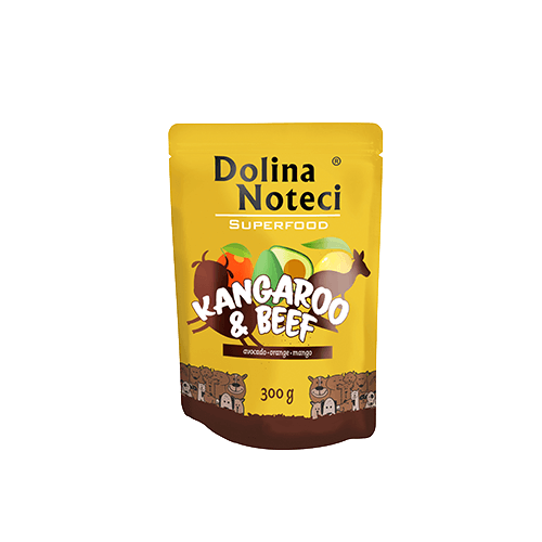 Šunų Maistas - Dolina Noteci Superfood - Kengūra ir Jautiena - 300g