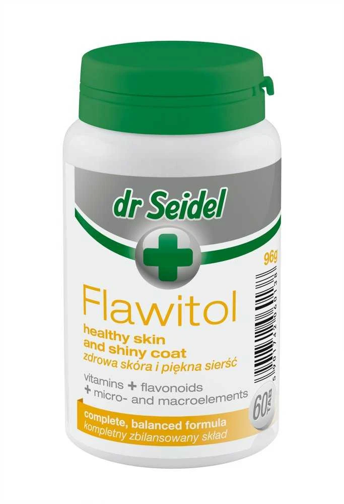 Dr Seidel FLAWITOL ODA IR PLAUKAI 60 skirtukų