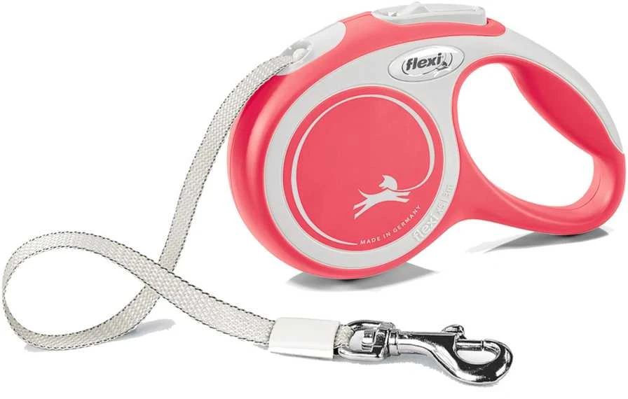 Flexi New Comfort L pavadėlis šunims iki 60kg juostinis 5m juodos spalvos