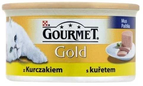 Purina Nestle Gourmet Gold – lašiša ir vištiena -85 g drėgno kačių ėdalo