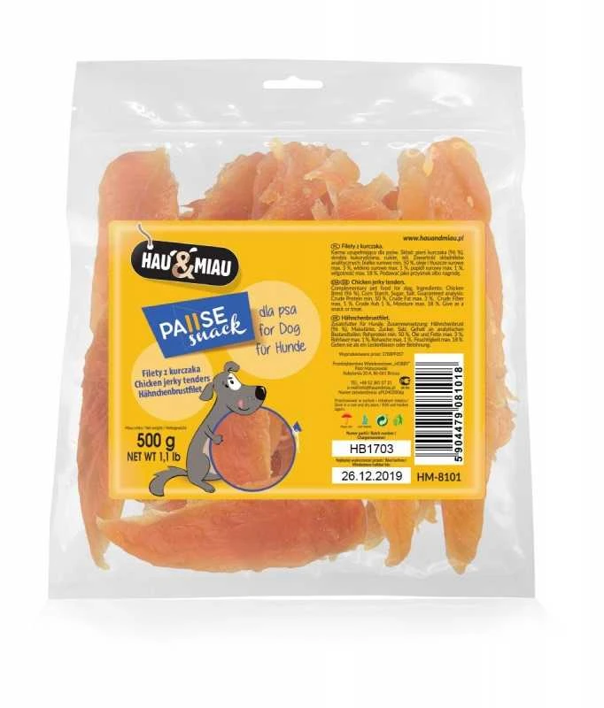 None Hau&Mau Hau&amp;Miau vištienos file 500g
