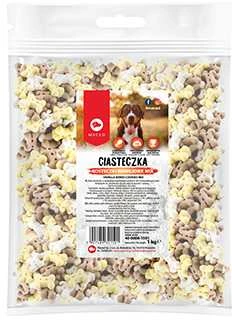 MACED Bones Cookies Vanilla Mix - skanėstas šunims - 1kg