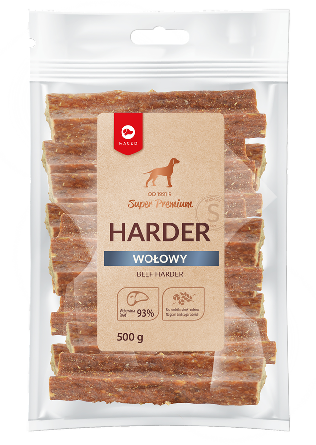 Maced Skanėstas KIETINTA JAUTIENA - Dydis S 500 G