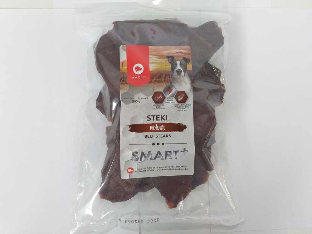 MACED Jautienos kepsniai - Šunims skanėstas - 500g