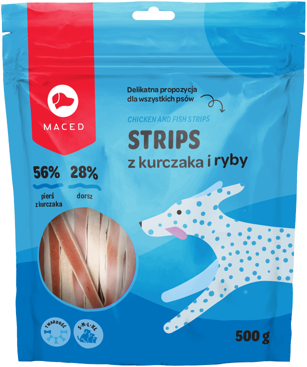 Maced DRYŽOTOJI VIŠTA ŽUVYS, SKIRTA 500g