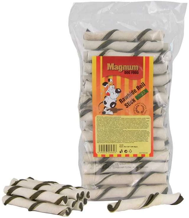 Skanėstai šunims JUKO Snacks baltas tube with mint pagaliukai su mėta, 35 vnt., 1 vnt.