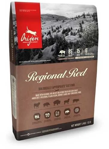 ORIJEN Regional Raudona Cat - sausas kačių ėdalas - 340 g