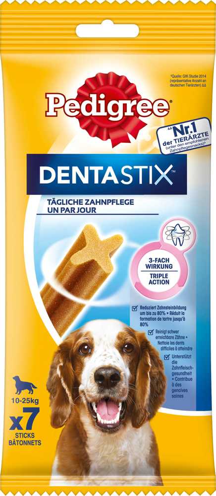 Papildomas šunų ėdalas PEDIGREE Denta Stix Medium, 180 g