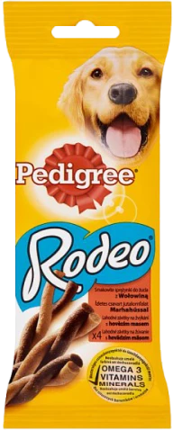 Skanėstai šunims Pedigree Rodeo, 70 gr