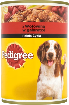 Drėgnas Šunų Maistas - Pedigree Jautienos Želė 400g