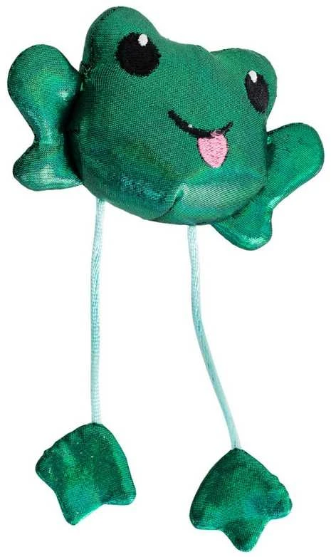 Petstages Toss 'N Dangle Frog žaislas katėms, 14 cm
