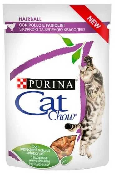 Purina Nestle Drėgnas Kačių Maistas - PURINA Cat Chow Hairball Control Vištiena 85g
