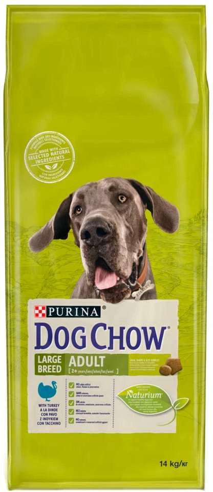 Purina Nestle Purina DOG CHOW Large Breed Adult 14 kg kalakutiena