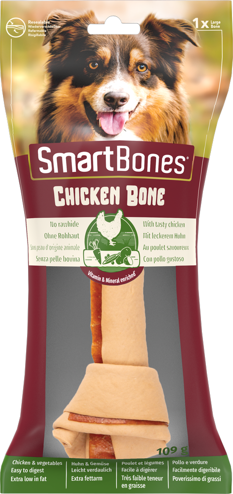Skanėstas šunims SmartBones Large Chicken, 0.109 kg