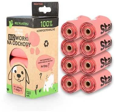STARCH BAG - Dog poop bags - 8 x 15
