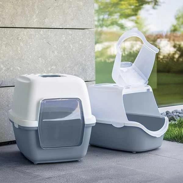 Stefanplast Zolux Toaleta dla kota CATHY Easy Clean su filtrem kol. pilka