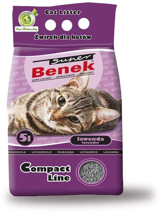 Kačių Kraikas - Certech Super Benek 5l Levanda