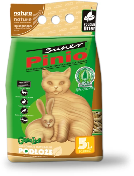 Cat žvyro Super Benek Žalioji linija Natural 35 l