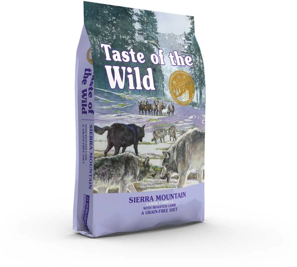 Taste of the Wild Laukinio šuns Siera kalno skonis 12,2kg
