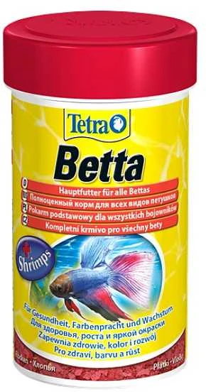 TetraBetta100ml pašaras plėšrioms ir labirintinėms žuvims