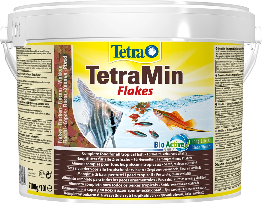 TetraMin Flakes 10l pašaras dekoratyvinėms žuvims