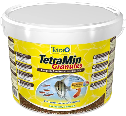 Tetra pašaras žuvytėms TetraMin Granules, 10 L