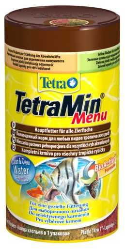 TetraMenue Futtermix 100ml pašaras visoms žuvims 4rūšys
