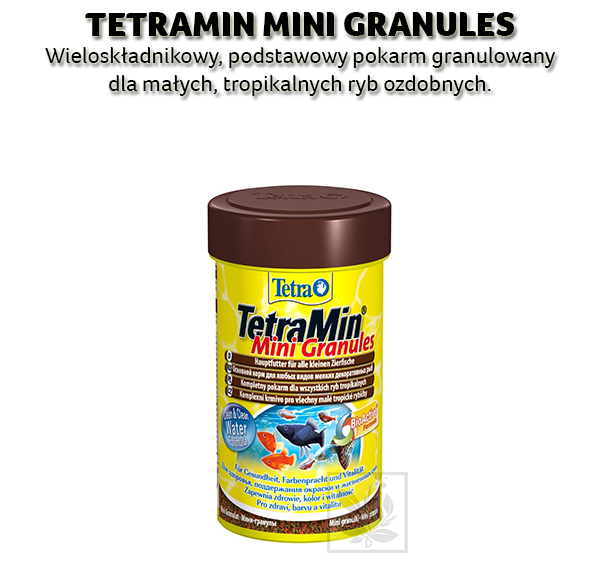 TetraMin MiniGranules 100ml pašaras mažoms žuvims