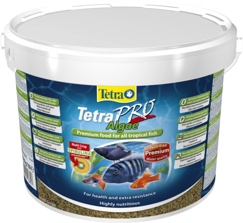 TetraPro daržovių traškučiai 10l pašaras visoms dek.žuvims