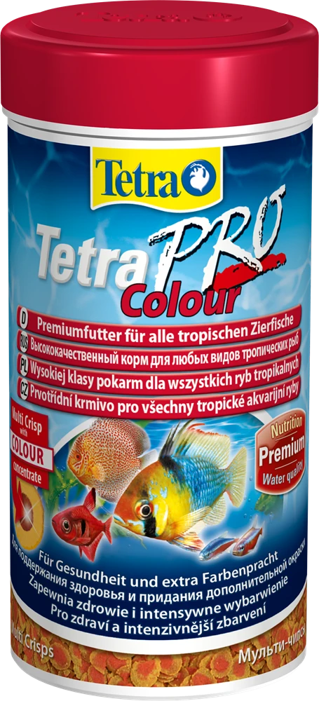 TetraPro Colour Multi Crisps ryškinantis spalvą pašaras, 250 ml