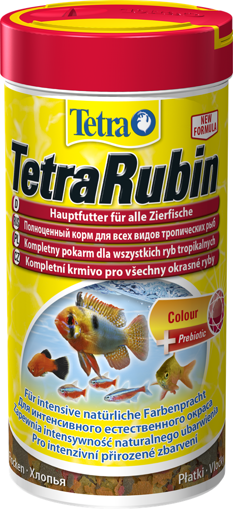 TetraRubin 100ml pašaras žuvims ryškinantis spalvą