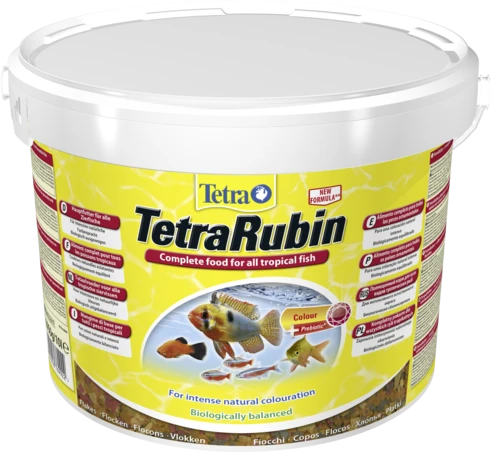 TetraRubin 10l pašaras dekor. žuvims ryškin