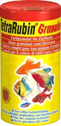 Tetra visavertis pašaras žuvytėms TetraRubin Granules, 250ml