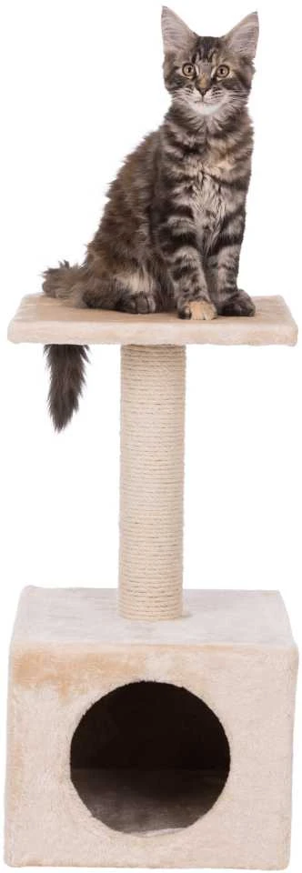 TRIXIE Junior Zamora draskyklė stulpas su būda, 60cm, smėlio