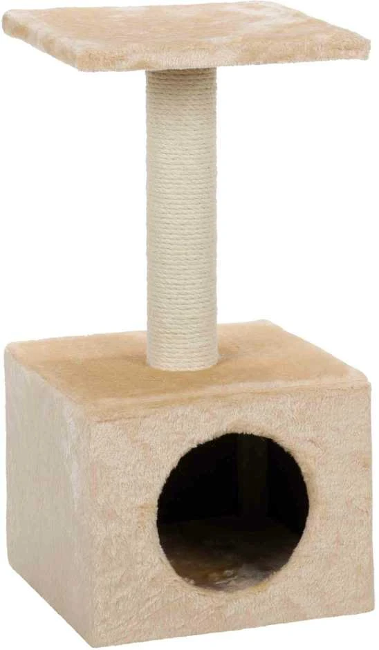 TRIXIE Junior Zamora draskyklė stulpas su būda, 60cm, smėlio