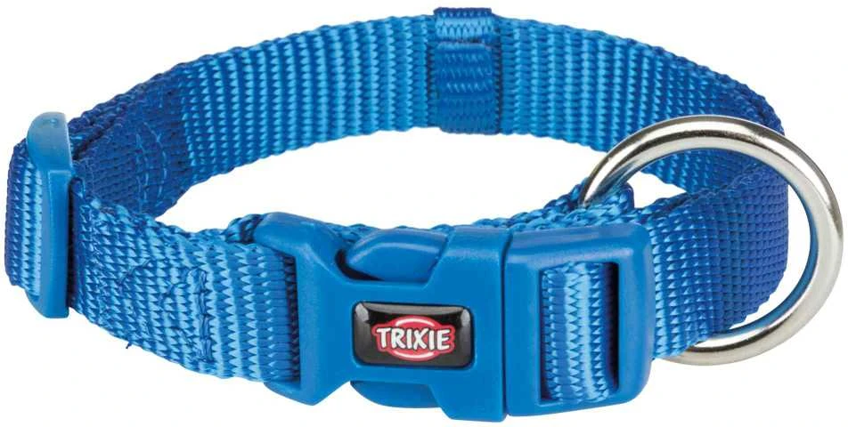TRIXIE Premium antkaklis, L-XL 40-65cm/25mm, mėlynas