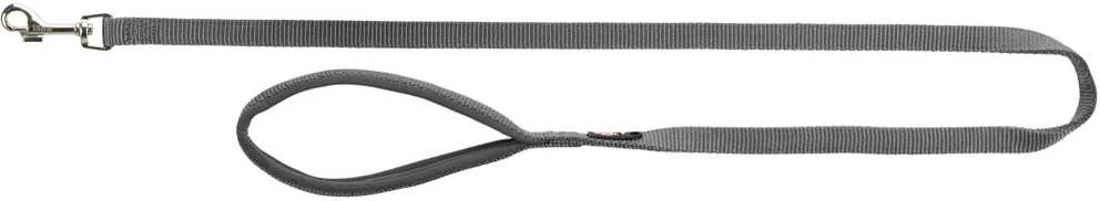 TRIXIE Premium pavadys, M-L 1m/20mm, grafito