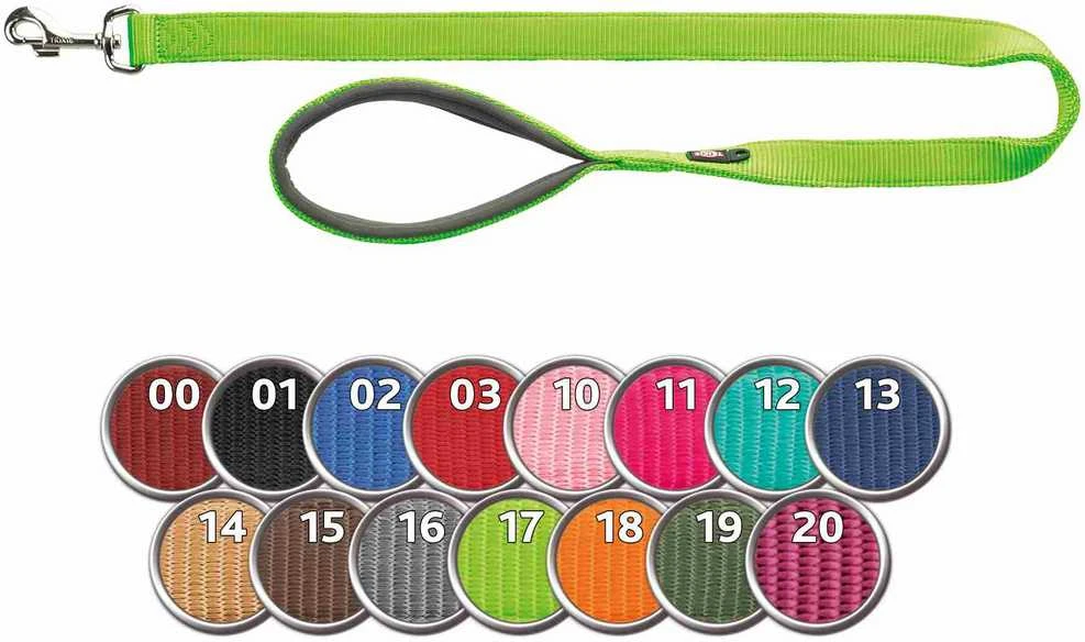 TRIXIE Premium pavadys, XS-S 1.2m/15mm, grafito