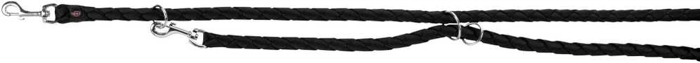 Trixie Adjustable Cavo pavadėlis šuniui, juodas, dydis L – XL: 2,00 m / o 18 mm