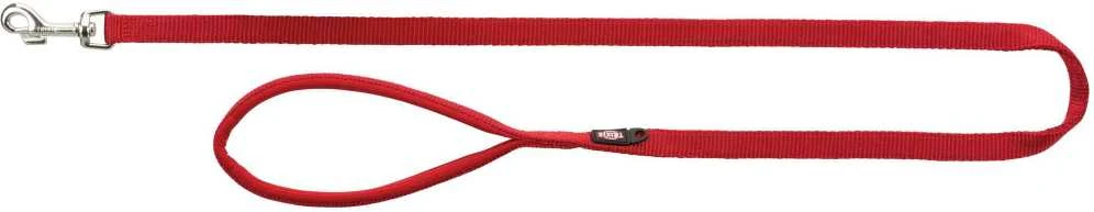 TRIXIE Premium pavadys, M-L 1m/20mm, raudonas