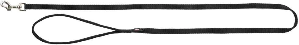 TRIXIE Premium pavadys, L-XL 1m/25mm, juodas