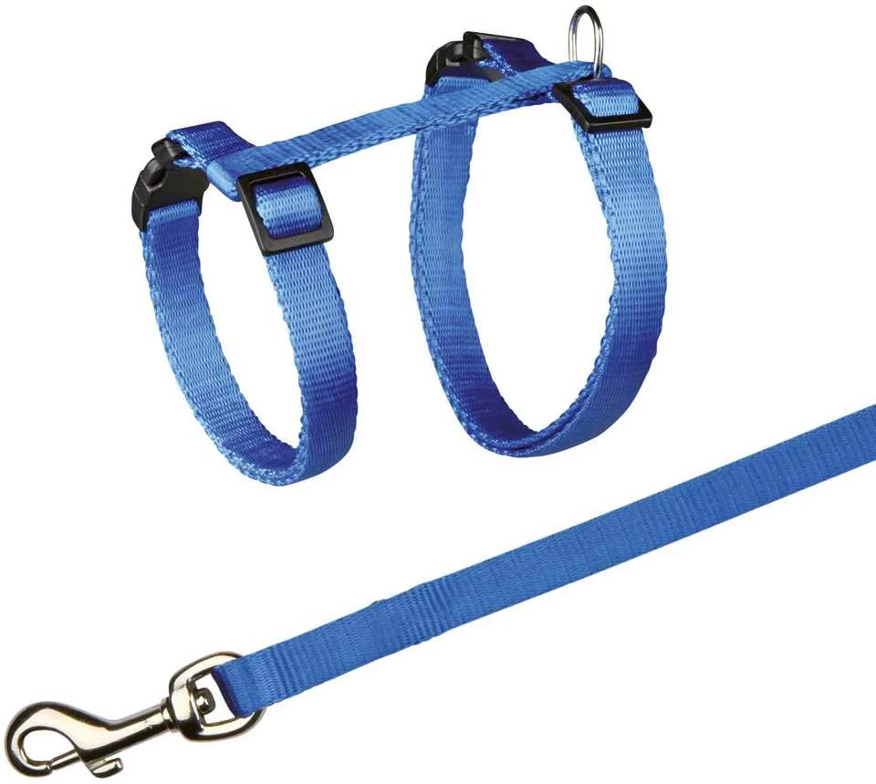 TRIXIE Kačių petnešos su pavadėliu, 27-45 cm-10 mm, 1.20 m