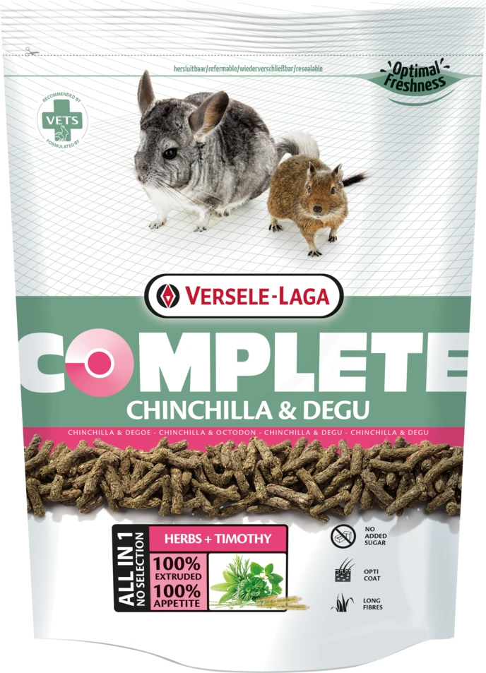 Versele-Laga nv Complete Chinchilla - šinšilų pašaras 500g