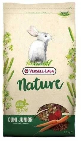 Nezatříděno Versele-Laga Cuni Junior Nature pašaras jauniems triušiams 2,3kg