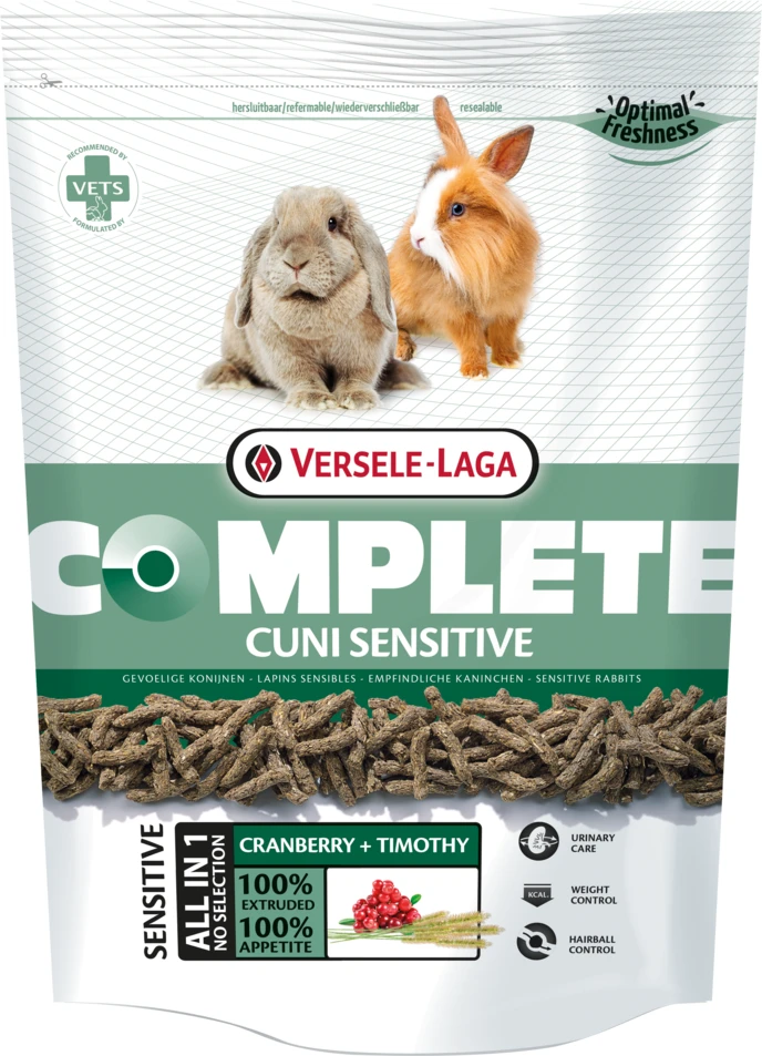 Versele-Laga nv Complete Cuni Sensitive - jautrių triušių pašaras 500g