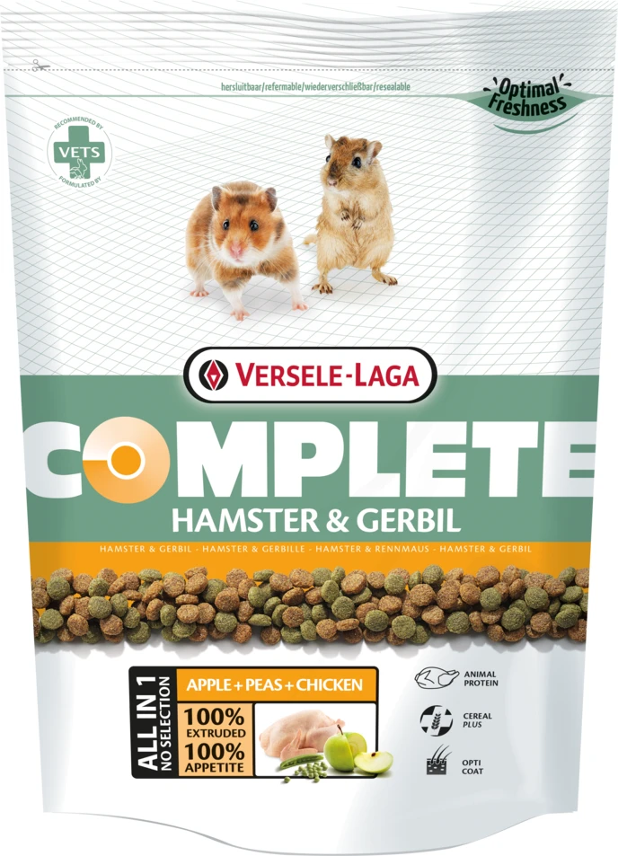 Versele-Laga nv Complete Hamster&amp;Gerbil žiurkėnų ir smiltpelių pašaras, 500g