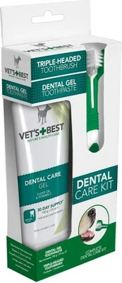 Vet's Best Dental Care Kit dantų priežiūros rinkinys