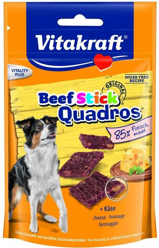Šunų Skanėstai - Vitakraft Jautienos Lazdelė Quadros Sūriu