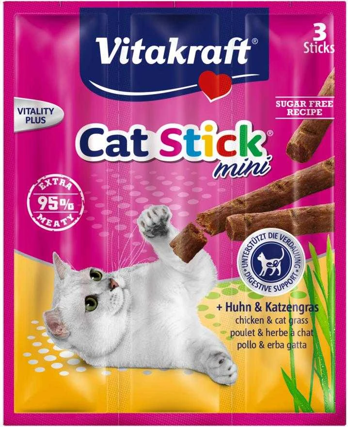 Kačių Skanėstai - Vitakraft Mini Vištiena su Žolelėmis, 3 Vnt