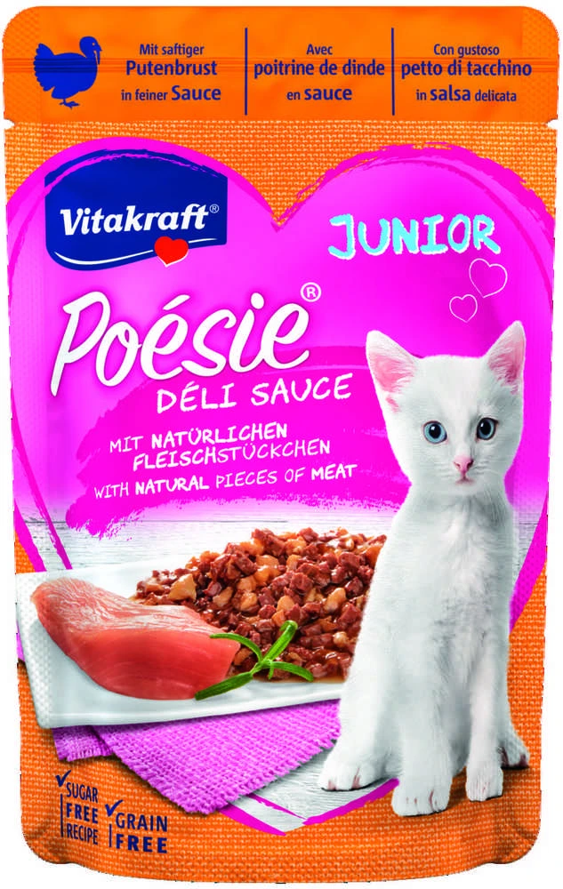 Drėgnas Kačių Maistas - Vitakraft Poesie Delice Junior